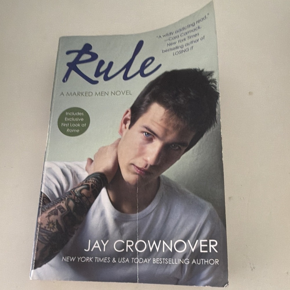 Rule A marked Men novel By Jay Crownover 2012